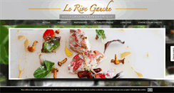 Desktop Screenshot of lerivegauche-restaurant.com