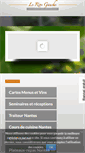 Mobile Screenshot of lerivegauche-restaurant.com